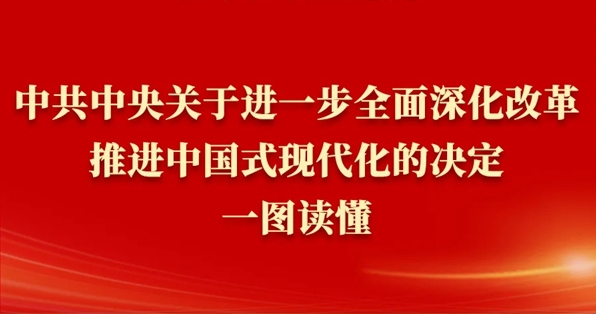 《中共中央關(guān)于進(jìn)一步全面深化改革、推進(jìn)中國式現(xiàn)代化的決定》一圖讀懂